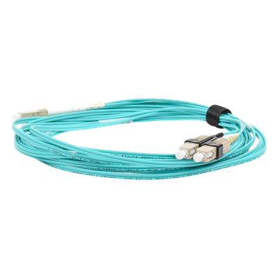 FJ2-LCSC5L-05AQ - Siemon Jumper de Fibra Óptica / Multimodo 50/125 OM3 / LC-SC Duplex FJ2-LCSC5L-05AQ