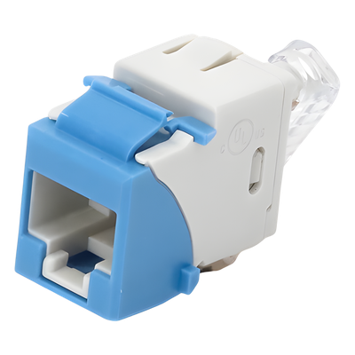 U6A-K06NS - Jack Keystone / Cat6a UTP / Terminación 110 / RJ45 / -10 a 60°C / UL 94 V-0