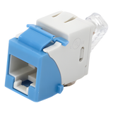 U6A-K06NS - Jack Keystone / Cat6a UTP / Terminación 110 / RJ45 / -10 a 60°C / UL 94 V-0