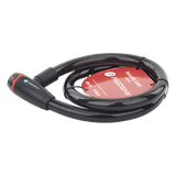X-613-LOCK - Candado de Cable / 20 mm Diámetro / 1000 mm (3.28 ft) Largo / Cierre por Llave / PVC Recubierto