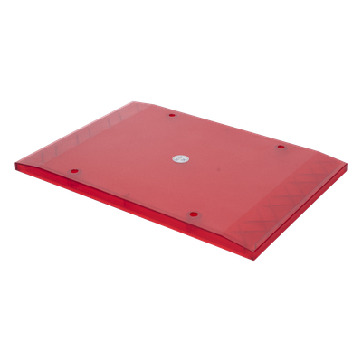 Z67DMR - Domo Central de Reemplazo / Policarbonato / Color Rojo / Compatible con Barra X67