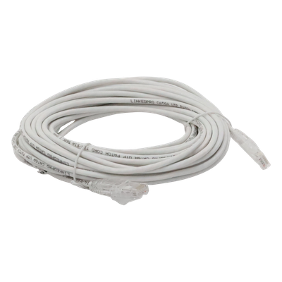 LP-UT6A-1000-WH28 - Linkedpro By Epcom Cable de Parcheo Slim UTP Cat6A / 10 m (32.81 ft) / 28 AWG LP-UT6A-1000-WH28