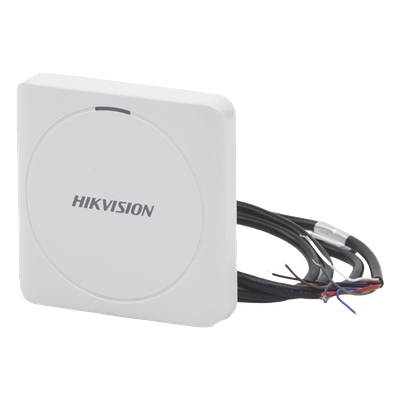DS-K1801E - Hikvision Lector de Tarjetas PROX / EM 125 kHz / Wiegand W26/W34 DS-K1801E