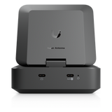 U-AIRWIRE - Adaptador Cliente WiFi 7 / Doble Banda 5/6 GHz / MIMO 2x2 / Hasta 5.8 Gbps / STR MLO / Antenas 11 dBi / Puerto USB-C 5GbE