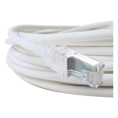 ZM6A-S50-02 - Patch Cord Cat6A S/FTP / PCB Tuning / CM/LS0H / 15.24 m (50 ft) / Blanco