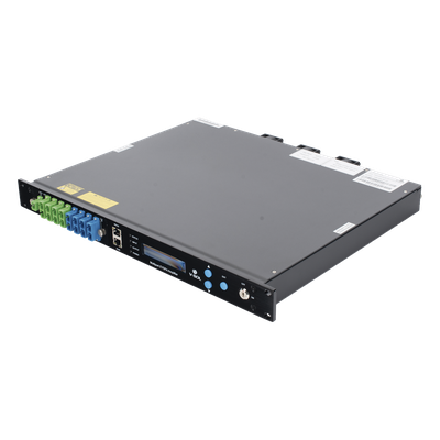 V8816W-8P-22 - Amplificador Óptico EYDFA / 8 Puertos / 1550 nm / Potencia de Salida 37 dBm / Gestión SNMP y Web