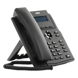 X301P - Teléfono IP / 2 Líneas SIP / Pantalla LCD 2.3" / Audio HD G.722 y Opus / Conferencia 6 Vías / PoE 802.3af / Puertos Ethernet Duales 10/100 / Soporte EHS