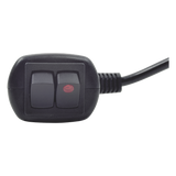 XM-1535-A - Burbuja LED de Señalización / 9 LEDs de Alta Intensidad / Ámbar / IP65 / Montaje Magnético / 12 VCC