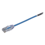 UTP28SP6INBU - Cable de Parcheo UTP Cat6 / 28AWG Diámetro Reducido / 15.2 cm (0.5 pies) / Azul / LSZH/CM / PoE++