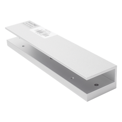 BU600LED - Accesspro Montaje para puerta de vidrio / 180x40x28 mm / Vidrio 8-15 mm BU600LED