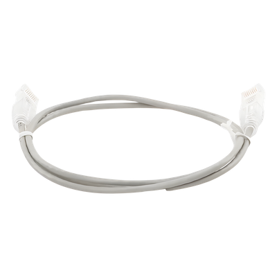 LP-UT6-100-GY28 - Linkedpro By Epcom Cable de Parcheo Slim UTP Cat6 / 1 Metro (3.28 Pies) / 28 AWG