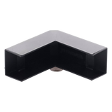 TMK-1720-EE-N - Esquinero Exterior / PVC Autoxtinguible / Negro / Para Canaleta TMK-1720-N-CC