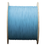 2MMOM4PVCAQUA - Fibra Óptica Multimodo OM4, 2 mm, Simplex, Tight Buffer, 900 micras, Color Aqua, Precio Por Metro, (Hasta 2000 Metros en un Solo Tramo de Cable)