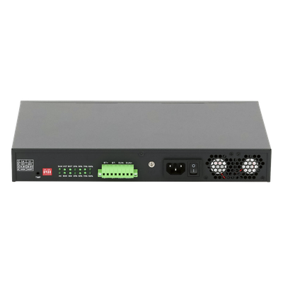 WI-PMS310GF-UPS-PLUS - Switch Administrable Capa 2 / 8 Puertos PoE Gigabit / 2 SFP / Respaldo Solar 500 W / Protección 6 kV / 20 Gbps