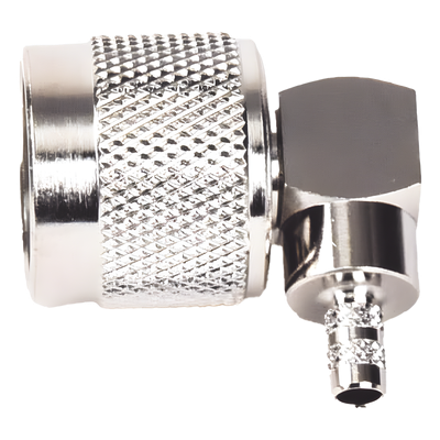 RFN-1009-C-03 - Rf Industries,Ltd Conector Coaxial N Macho / Ángulo Recto / Anillo Plegable RFN-1009-C-03
