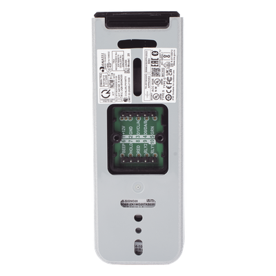 OS20TOSDP - Lector de Control de Acceso Multi-Tecnología / Montaje Mullion / IP65 / OSDP V2 Bidireccional / Bluetooth y NFC / EAL5+