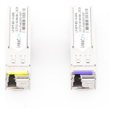 LP-SFP-BD-1G-80 - Linkedpro By Epcom Transceptor Óptico SFP Bidireccional / Monomodo 1490/1550 nm / 1.25 Gbps