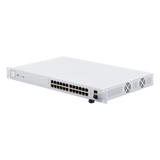 US-24-500W - Switch PoE UniFi capa 2 Administrable de 26 puertos Gigabit (24 eth PoE y 2 SFP) 802.3 af/at / Pasivo 24V, 500 Watts, throughput de 38.69 Mpps