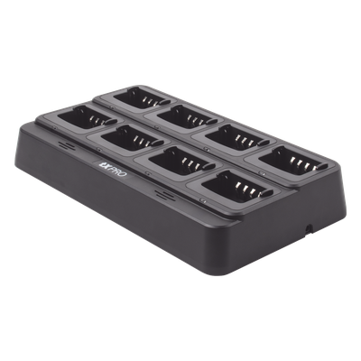 TX-8C-KSC43 - Cargador de Escritorio / 8 Cavidades / Dual Química Ni-MH y Li-Ion / 15 V 8 A / 100-240 VCA