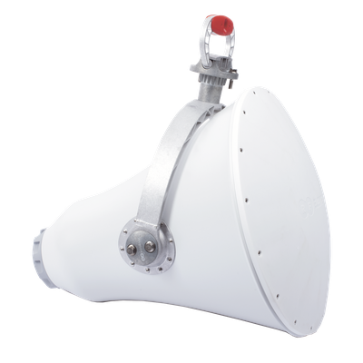 UH-TP-5-24 - Antena Direccional Horn / 5.18-6.775 GHz / 24 dBi / TwistPort / Sin Lóbulos Laterales / Montaje Sin Herramientas