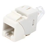 U6A-K02NS - Jack Keystone Cat6A UTP / Terminación T568A/B / Rango -10°C a 60°C / UL 94 V-0 / Conductores 24-22 AWG