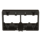 CFFP4BL - Placa de Mobiliario Modular / 4 Puertos Mini-Com / ABS / 2.9 x 1.77 x 0.88 in / Negro