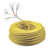 2196-1002 - Carrete de Cable de 305 Metros (1000 Pies) / Color Amarillo / Compuesto por  6 x 22 AWG blindado, 4 x 18 AWG, 4 x 22 AWG, y 2 x 22 AWG / Para Aplicaci