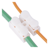 PCON2 - Conector Push / 2 Contactos / 250V / 10A / -40°C a 100°C / Cables 0.5-3.5 mm² / Material Antiflama