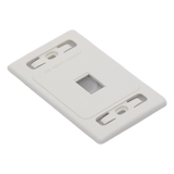 MX-FP-S-01-02 - Siemon Placa de Pared Modular / 1 Salida / Compatibilidad Z-MAX y TERA Blindados MX-FP-S-01-02