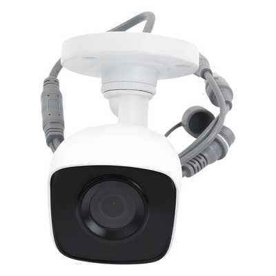 THC-B120-MS - Cámara Bala TURBOHD / 2 Megapixel 1080p / Gran Angular 106.4° / IR EXIR 30 m (98.4 ft) / Audio por Coaxitron / IP66 / 4 Tecnologías