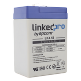 LK4.56 - Linkedpro By Epcom Batería de Respaldo AGM / 6 VCC / 4.5 Ah LK4.56