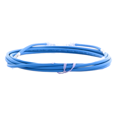 UTP28X8BU - Cable de Parcheo UTP Cat6A / 28 AWG / 500 MHz / PoE 802.3bt / CM-LSZH / 2.44 m (8 ft) / Azul