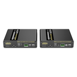TT993 - Kit Extensor HDMI por FIBRA ÓPTICA 10G a 40 Km | Resolución 4K@60Hz | Monomodo (SMF) | IPCOLOR PIXEL | Cero Latencia | Sin Comprimir | S/PDIF / ARC / RS-232 | Salida Loop | Transceptores Ópticos (GBIC) Incluidos | IR bidireccional.
