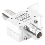 IS-B50HN-C2 - Protector Coaxial RF / 125-1000 MHz / 50 Ω / Conectores N Hembra / Ceja Frontal / 500W
