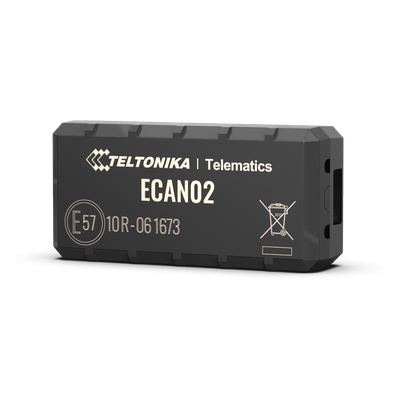 ECAN02 - Teltonika ECAN02 localizador o rastreador GPS Coche Negro