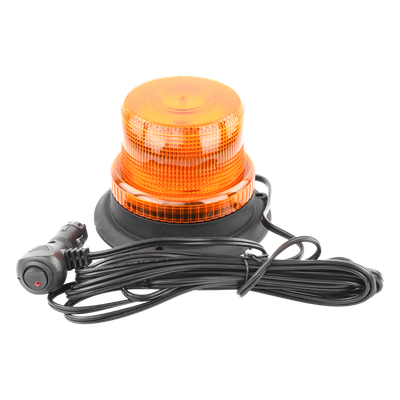 X-6465AMG - Mini Burbuja LED / Ámbar / Montaje Magnético / 12-80 VCC / 5.6" Diámetro / SAE J845 Clase III / -30°C a 50°C