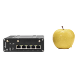 UR35-L04AF-W - Router Celular Industrial / 4G LTE Dual SIM / WiFi / Ethernet / RS232 / RS485 / IP30 / -40°C a 70°C / 9V-48V DC