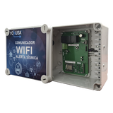 YAS-WIFI - Comunicador WiFi para Alerta Sísmica / 2.4 GHz / 802.11 b/g/n / 2 Salidas de Contacto Seco / 12 VCD
