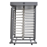 XT-100-CS - Torniquete de Cuerpo Completo / 4 Ejes de Seguridad / Rotación 90° / Paso 25 Personas/min / Emergencia 40 Personas/min / Interior/Exterior con Techo / 110 VCA / Acero Inoxidable con Pintura Gris