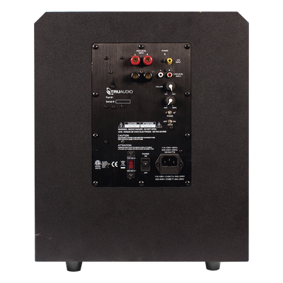 SS-10 - Truaudio Subwoofer Activo de 10 in | amplificador interno de 150W SS-10