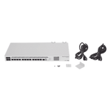 CCR1036-12G-4S - Mikrotik Cloud Core Router, CPU 36 Núcleos, Througput 16Gbps / 24Mpps, 12 Puertos Gigabit