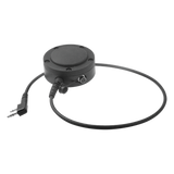 V1T12KA137 - Micrófono de Garganta / PTT Grande / Conector Hirose / Entrada 2.5 mm / Compatible Kenwood NX/TK Series y Motorola GP300/DEP450 / Cable Puerto de Accesorios