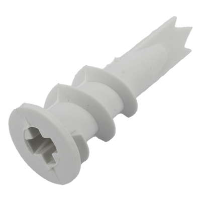 TH-TAP-38 - Taquete auto-perforable / 5 kg carga / Poliamida con fibra de vidrio / -40°C a +80°C / 100 piezas