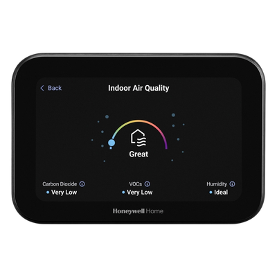THX1200B6 - Termostato Inteligente / Pantalla Táctil 5" / Control IAQ / 4H/2C Bomba de Calor / Wi-Fi Bluetooth Matter / Sensor Ocupación