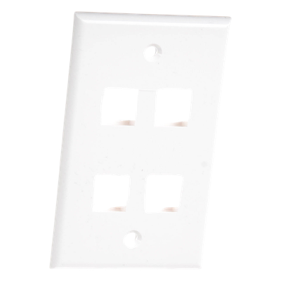 LP-FP-19 - Linkedpro By Epcom Placa de Pared / 4 Puertos Keystone / Montaje Vertical LP-FP-19