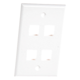 LP-FP-19 - Linkedpro By Epcom Placa de Pared / 4 Puertos Keystone / Montaje Vertical LP-FP-19