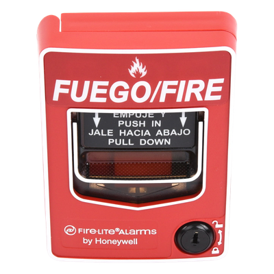 BG-12LSP - Fire-Lite Estación Manual de Alarma Contra Incendio / Doble Acción / Rotulado Bilingüe