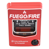BG-12LSP - Fire-Lite Estación Manual de Alarma Contra Incendio / Doble Acción / Rotulado Bilingüe