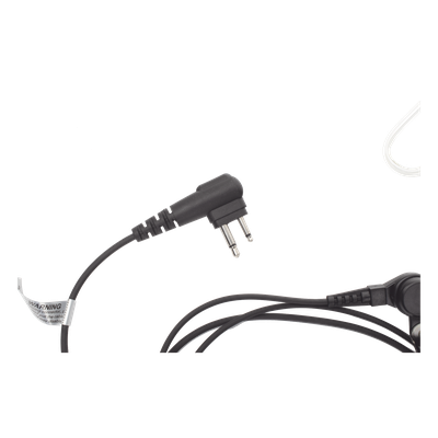TXEHMAV2 - Micrófono-Audífono de Tubo Acústico / Grado Médico / PTT de Alta Resistencia / Cable Kevlar / Conector 2 Pines