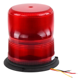 X7950R - Burbuja de Advertencia LED / 3 LEDs de 5 W / 11 Patrones de Destello / 12-48 VCC / SAE J845 Clase II / IP Resistente a Impactos